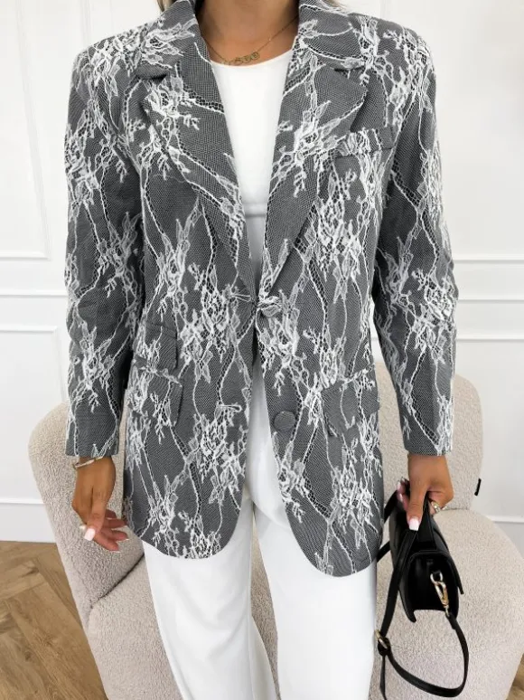 Finou blazer grijs