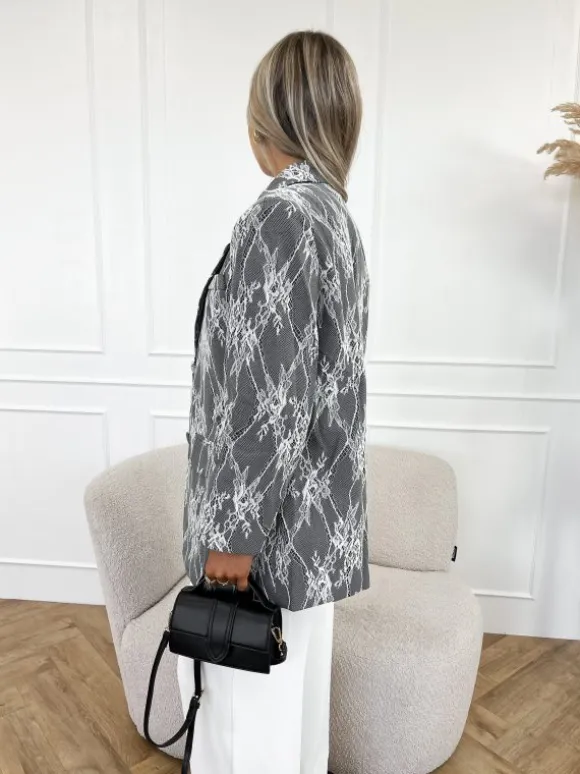 Finou blazer grijs