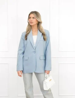 Floortje blazer blauw