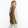 Floortje panter blazer beige