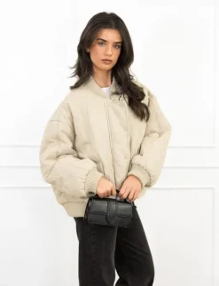 Gina jas beige