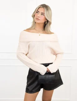 Gitte trui beige