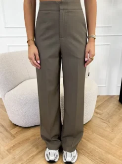 Hailey pantalon coffee