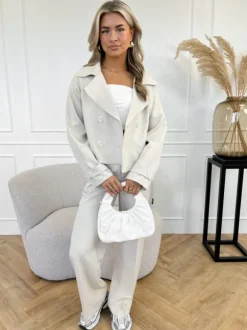 Hailey trenchcoat beige