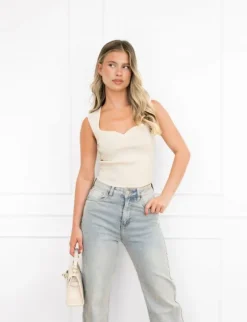 Heleen top beige