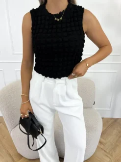 Ilaney top zwart