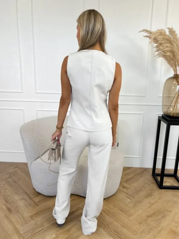 Ilse gilet beige