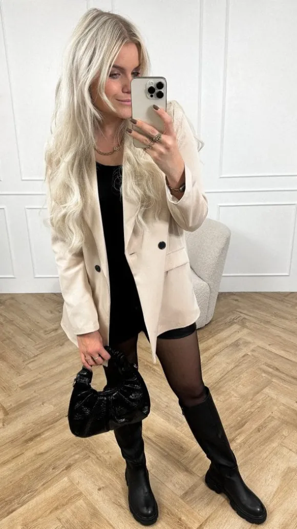 Indy blazer beige
