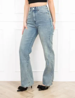 Isabel wide leg jeans blauw