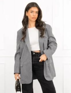 Ismee blazer grijs