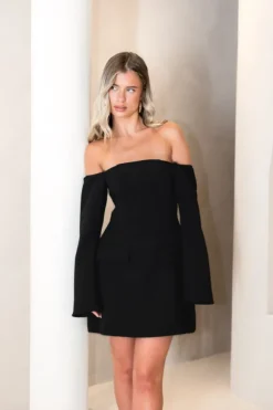 It girl dress zwart
