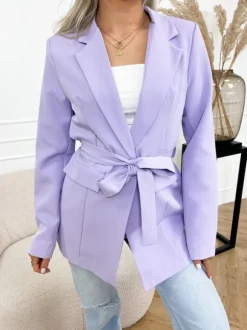 Ivy blazer lila