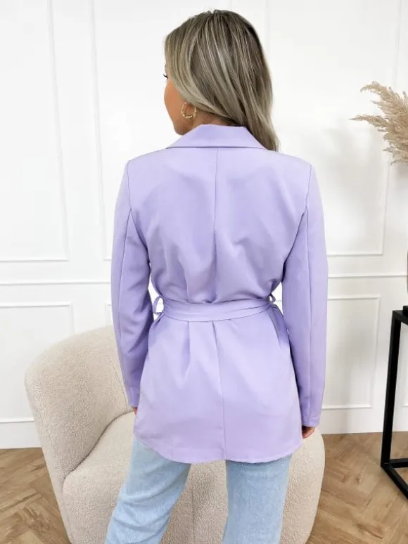 Ivy blazer lila