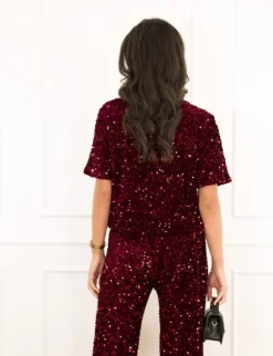 Ize top bordeaux