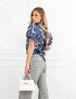 Jackie top blauw