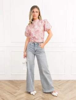 Jackie top roze