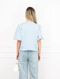 Jade top lichtblauw