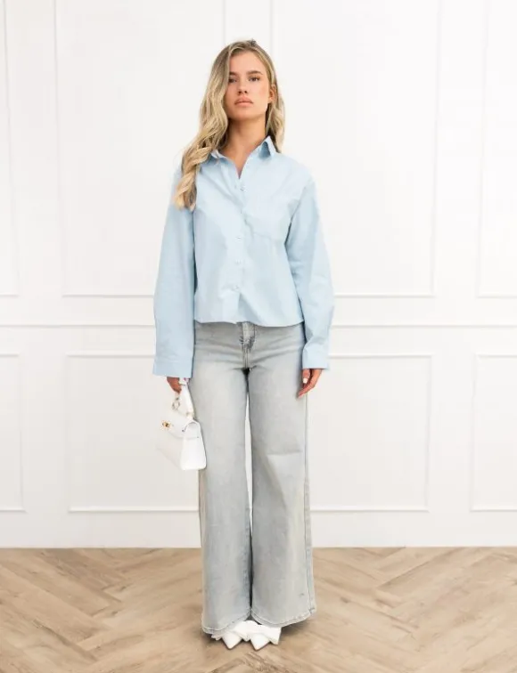Jaidy blouse blauw