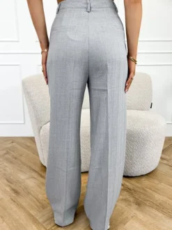 Jailin pantalon grijs