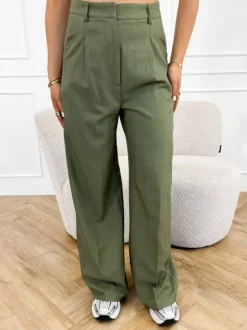 Jailin pantalon groen