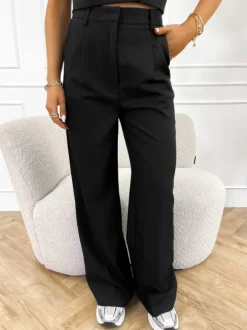 Jailin pantalon zwart