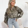 Jana blouse panter
