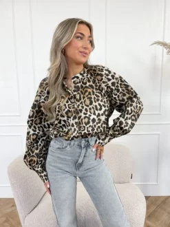 Jana blouse panter