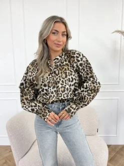 Jana blouse panter