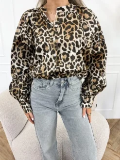 Jana blouse panter