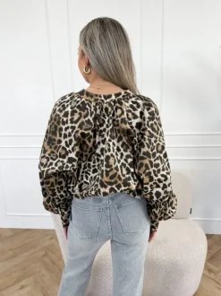 Jana blouse panter