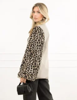 Jane panter blazer licht taupe