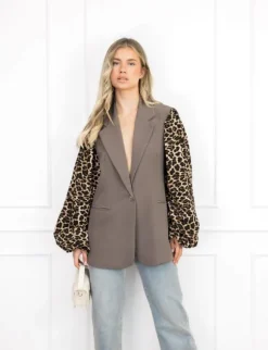 Jane panter blazer taupe