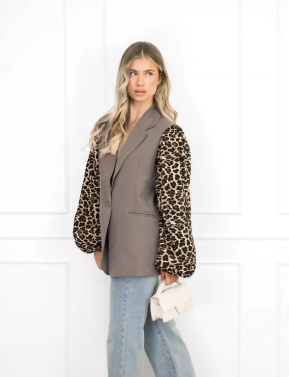 Jane panter blazer taupe