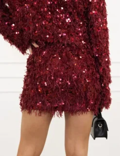 Janea rok bordeaux rood