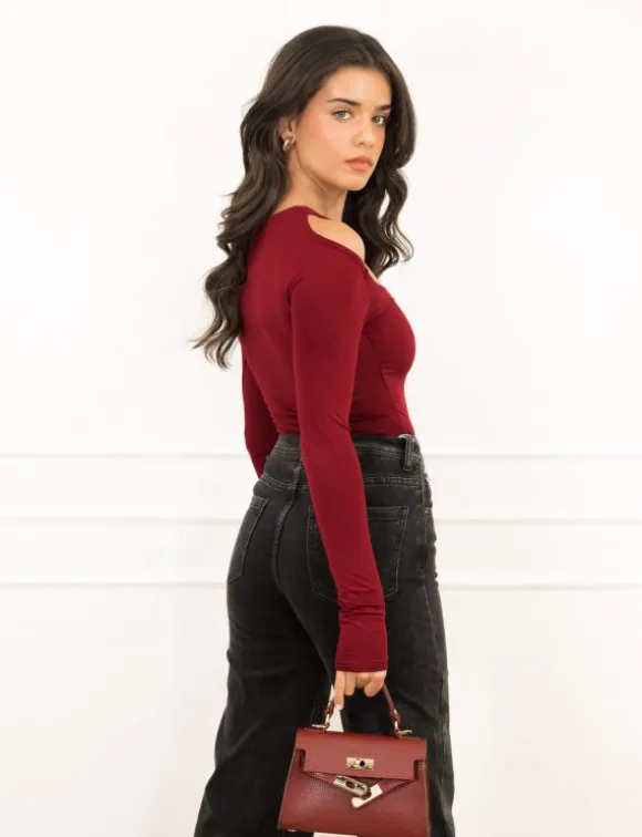 Jasmin body bordeaux