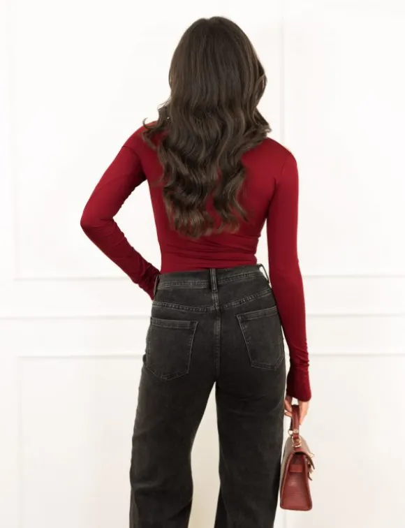 Jasmin body bordeaux