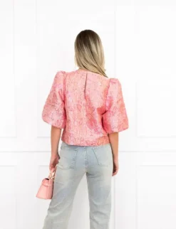 Jasmina top roze