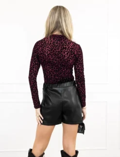 Jaydi body bordeaux rood