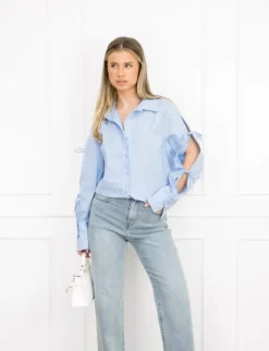Jessy blouse lichtblauw