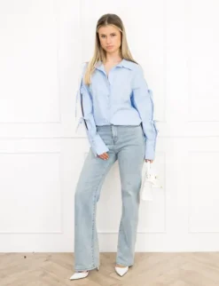 Jessy blouse lichtblauw