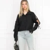 Jessy blouse zwart