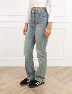 Jillian straight leg jeans blauw