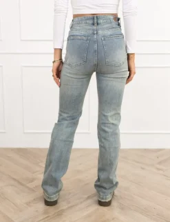 Jillian straight leg jeans blauw