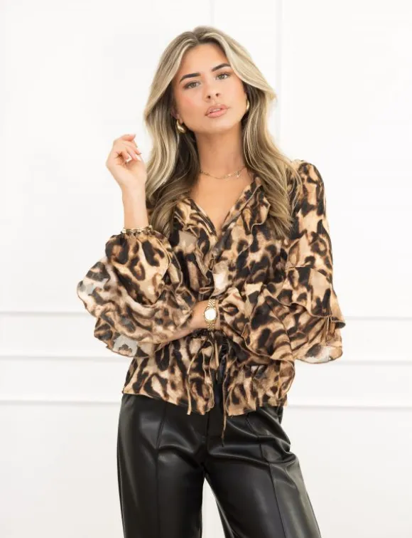 Jinte panter blouse