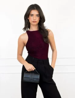 Jivana body bordeaux rood