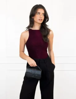 Jivana body bordeaux rood
