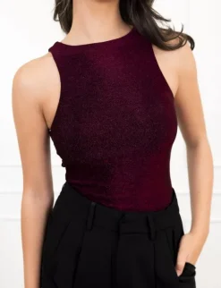 Jivana body bordeaux rood