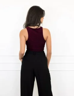 Jivana body bordeaux rood