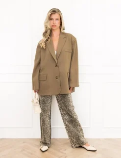 Jodie blazer taupe