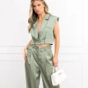 Joley gilet groen
